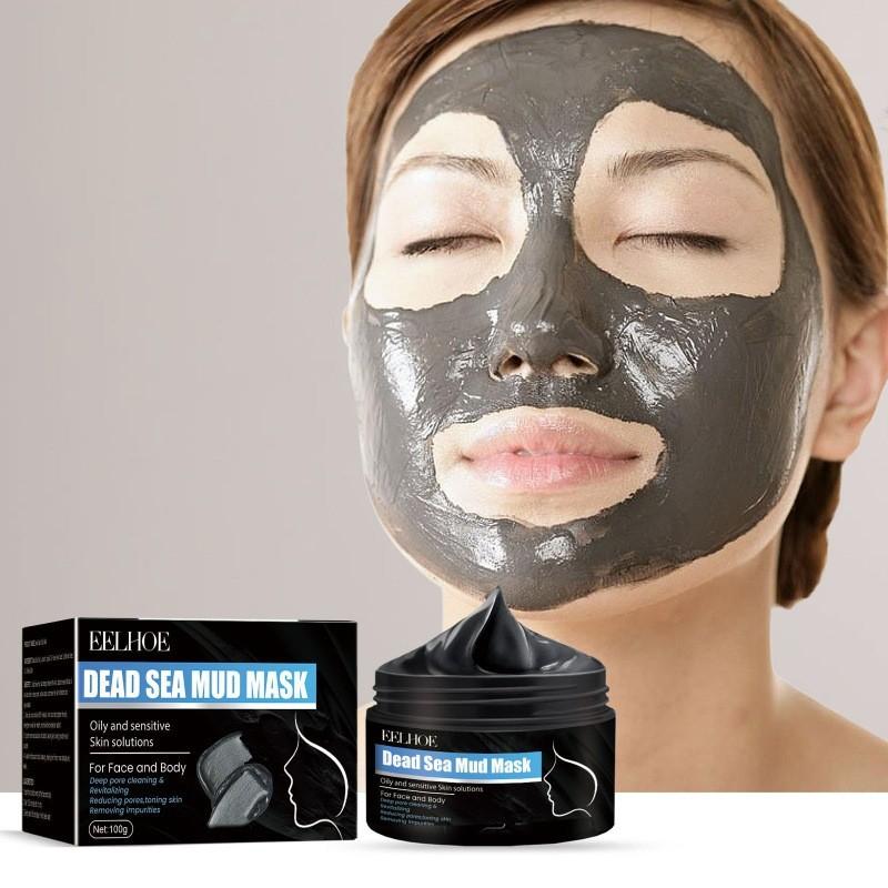 Eelhoe Dead Sea Mud Cleansing Mask Hydrating Deep Cleanser For Pores And Blackheads