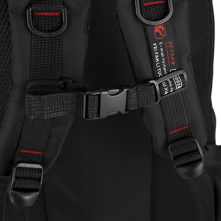 Unisex Mountaineering Backpack: Large Capacity, Durable, Waterproof, Versatile Outdoor & Travel Bag