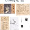 Rowood 3D Puzzles for Adults, Model Kits for Adults, Wooden Music Box,DIY Craft Kits for Adults Teen Boy Gifts on Birthday Christmas - Ferris Wheel