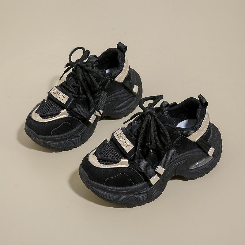 New dad shoes women's autumn student sports running casual shoes platform heightening shoes