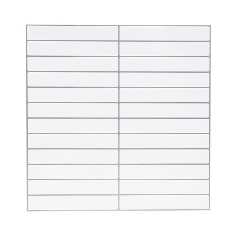 Marble Splicing Irregular Self-Adhesive Waterproof PVC Wall Sticker for Kitchen & Bathroom Decor