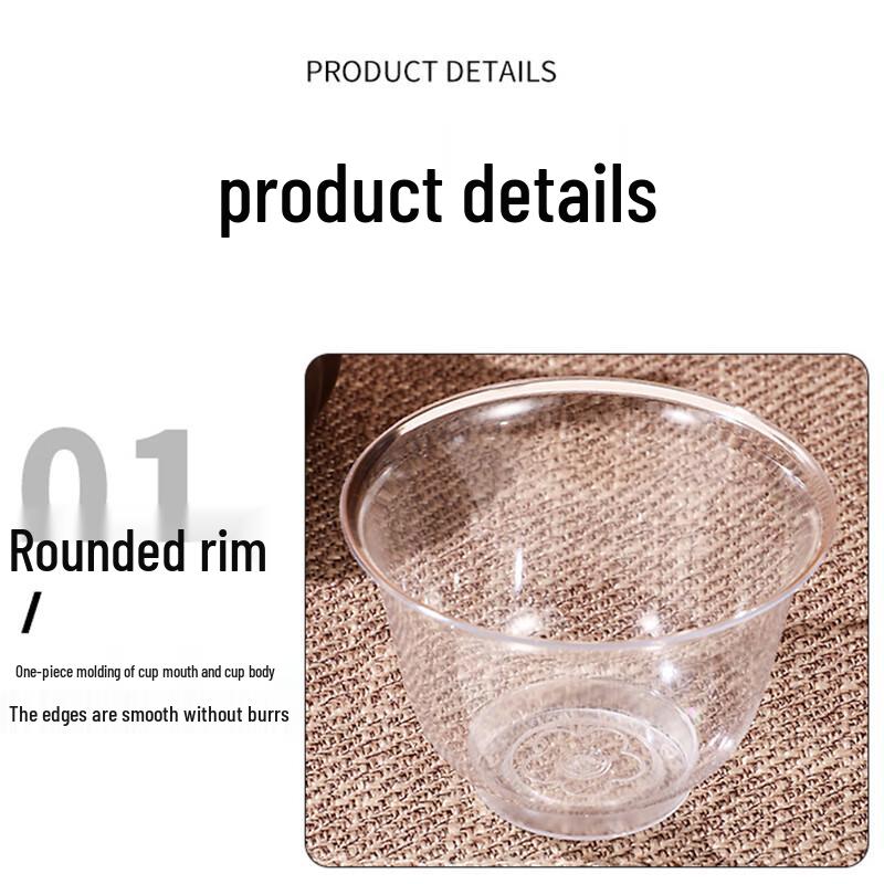 Einweg-Hartplastik-Teetassen