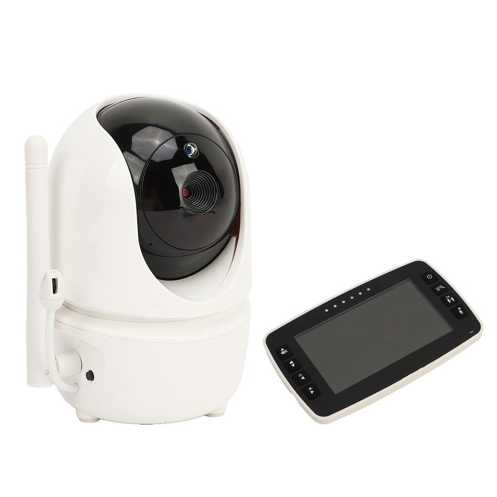 SM43A Baby Monitor Wireless Video Baby Monitor with Camera Ball Head Rotation Room Temperature Detection 2 Way Talk