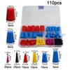 Sleek Design Silicone Rubber Tapered Kit of 110120Pcs Ready to Use