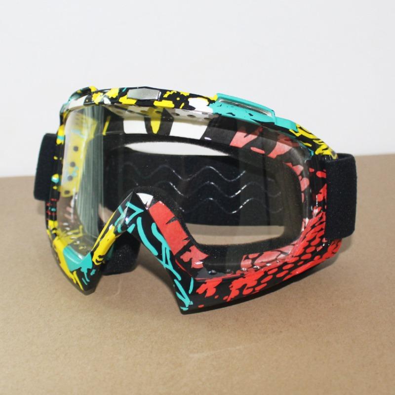 Anti-twist Off-road Goggles, Dust-proof Motorcycle Glasses, Men's and Women's UV-proof Windshields, Outdoor Sports Goggles