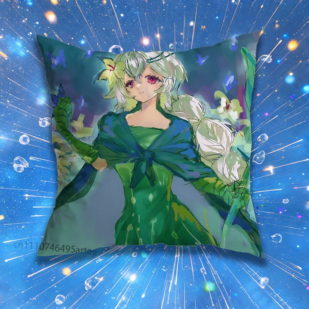 Black Sapphire Sugarfly C-Cookie Run Pillow Case Living Room Sofa Cushion Cover Suitable For Home Bedroom Room Decoration