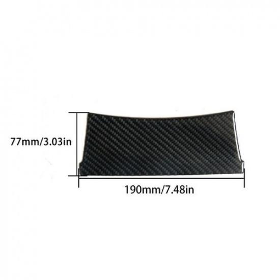 Carbon Fiber Interior Below Storage Box Cover Trim For Toyota Camry 2007-2011