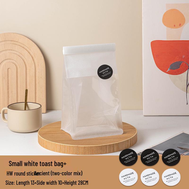 450g Self-Sealing Bread Bags for Sliced Toast & Croissants