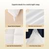 Pure White All-Season Antibacterial 7-Hole Fiber Quilt