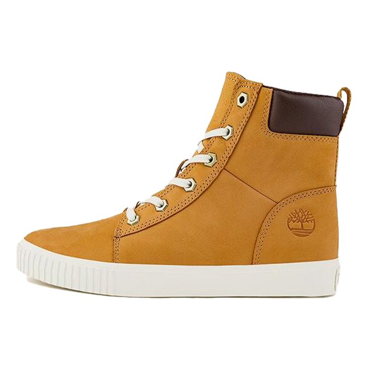 

Timberland Skyla Bay кожаные высокие кроссовки женские кроссовки пшеничные A2C3S 37.5