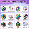 Fidget Cube for Adults, 6 Sided Sensory Anxiety Relief Toys for ADHD, Autism-Cool Handheld Fidget Gadgets for Stress and Focus