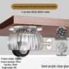 Silent Adhesive Mobile Base: Punch-Free Universal Wheel with Thickened Ball Bearing Pulley for Household Use
