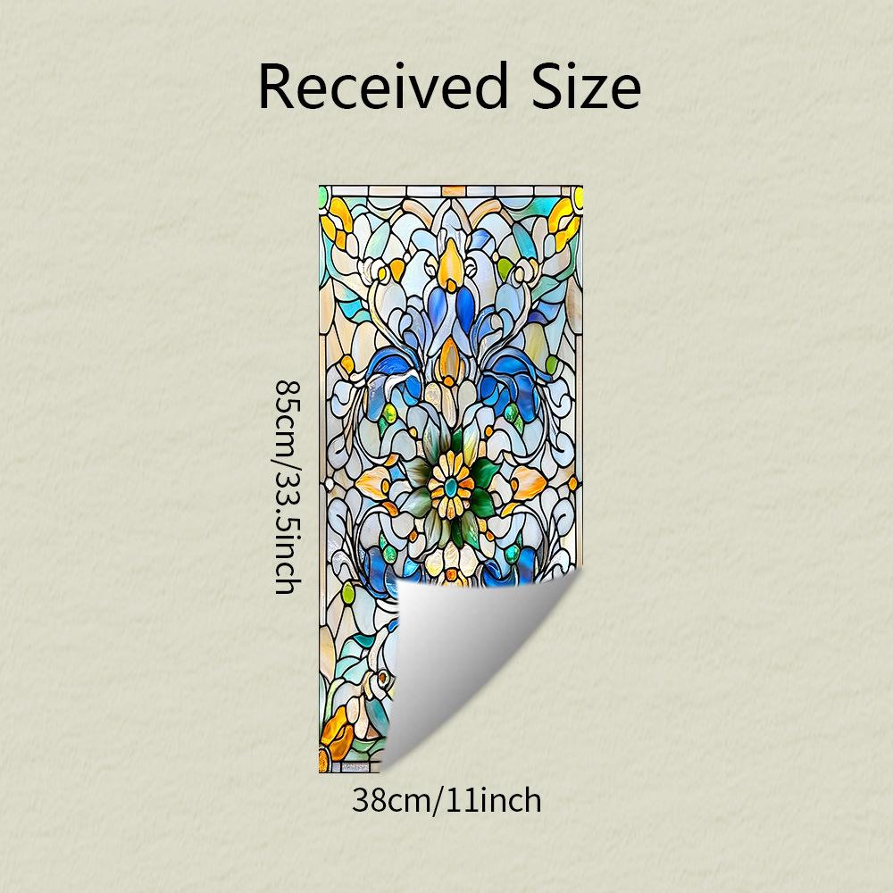 

Украшение и декор домашнего стеклянного окна в стиле ретро, статические наклейки на окна