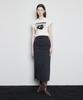 LARTIGENT L3 Nylon Slit Skirt(Black)