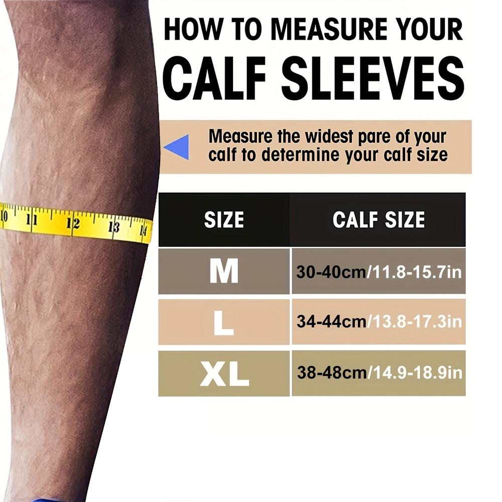 1Pair Calf Compression Sleeve,Shin Splint Sleeve,Calf Tear Compression Sleeve,Leg Compression Sleeve