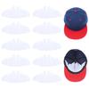 Pack of 10 Infant Adults Baseball Cap Sweat Absorbing Inserts Felt Fabric Gentle On Skin Easy To Clean
