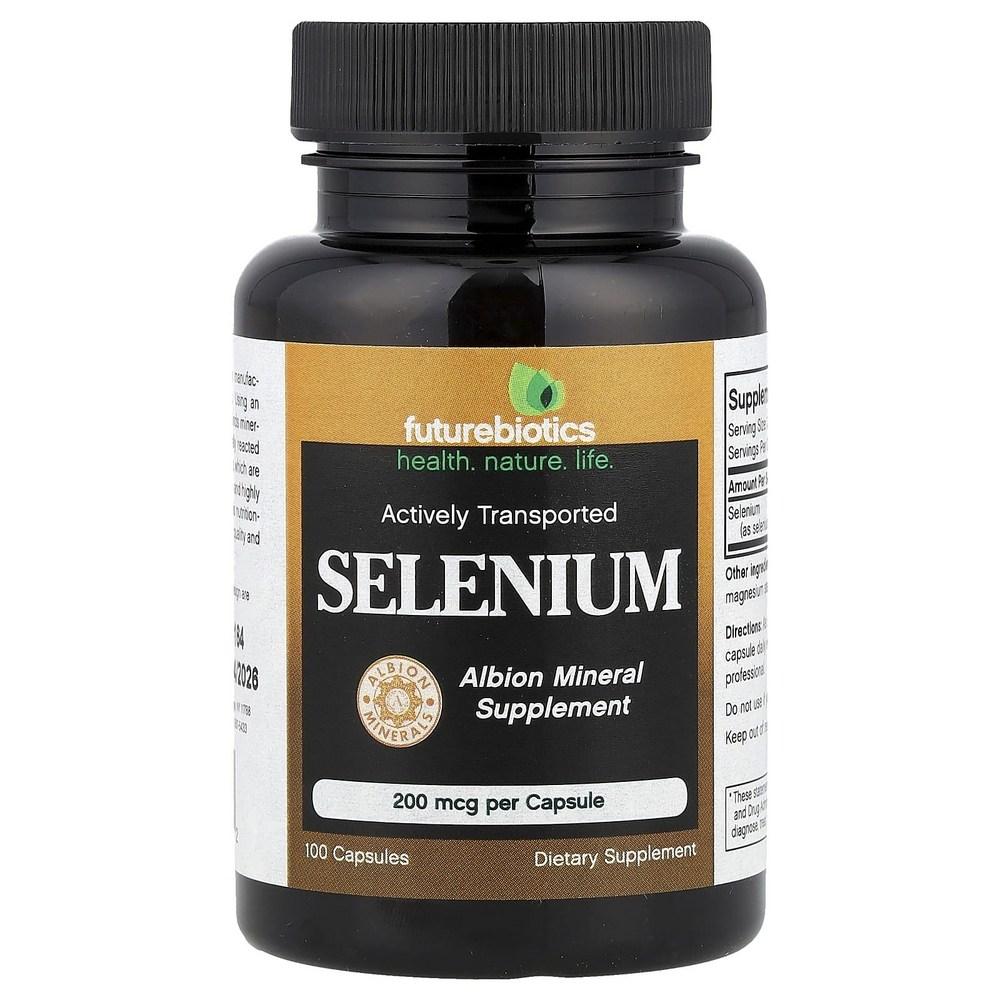 Futurebiotics Selenium 200mcg Capsules 100 Tablets Selenium 200mcg Capsule 1 pcs