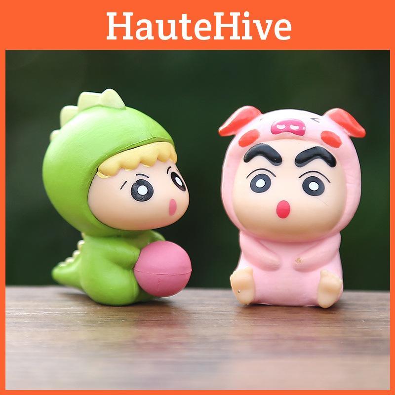 12 Shinchan Crayon Zodiac Figures Desktop Dolls Anime Collectibles Gift Toys