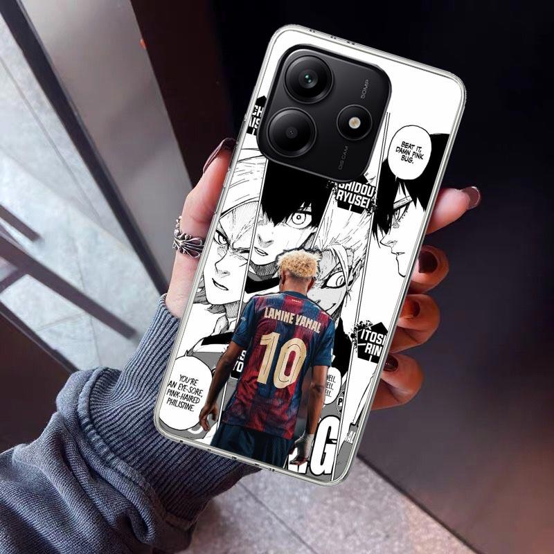

L-Lamine Y-Yamal 19 Phone Case For Xiaomi Redmi Note 15 14 14S 13 12S 12 Pro Plus 11S 11 10S 10 4G Cover 11E 11T 5G Print Fundas Redmi Note 14 5G