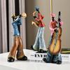 Creative Band Art Ornaments Music Figures Living Room Bookshelf TV Cabinet Wine Cooler Light Luxury Decorations Furnishings