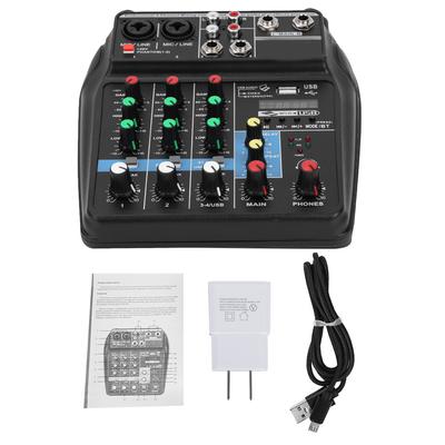 Mezclador de Audio Profesional Mesa de Sonido Consola Sistema Mezclador Estéreo para Escenario