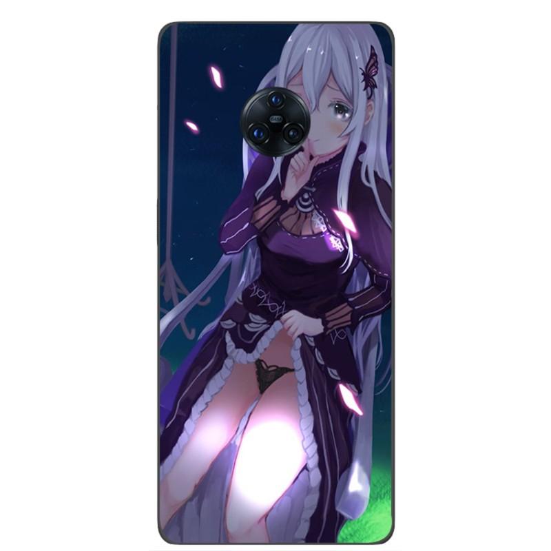 

Чехол для телефона Echidna ReZero для VIVO Y95 Y93 Y31 Y20 V19 V17 V15 Pro X60 NEX Мягкий черный чехол для телефона VIVO NEX 3