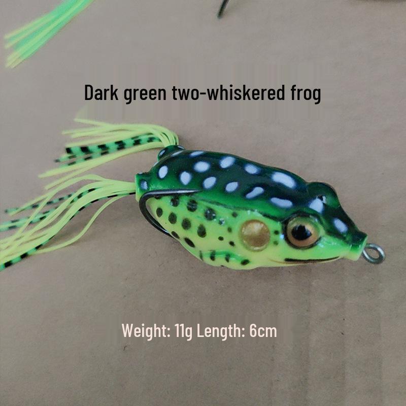 Lei Frog Mouse Black Fish Bionic Soft Lure: No Modification Needed, Freshwater Artificial Bait