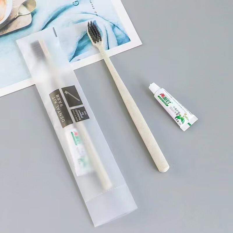 Miaojiayi Disposable Hotel Toothbrush & Toothpaste Set