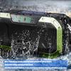 Solar Hand Cranks Radio with FM AM Band Reception Emergency SOS Alarm IPX5 Waterproof for Camping Survival Adventure
