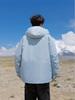 Unisex Winter Down Jacket: Men's Hooded, Loose Fit, Trendy Fashion Outerwear, Casual Couple Style.