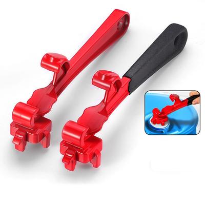 Multifunctionele Verfblik Open Deksel Sleutel Blikopener Aluminiumlegering Arbeidsbesparende Dop Sleutel Metalen Vat Dekselopener Gereedschap