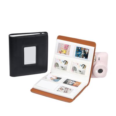 Creative Photo Album 3inch Hollow Insert Pockets Convenient PU Leather Camera Album for 3inch Photos with 288 Slots