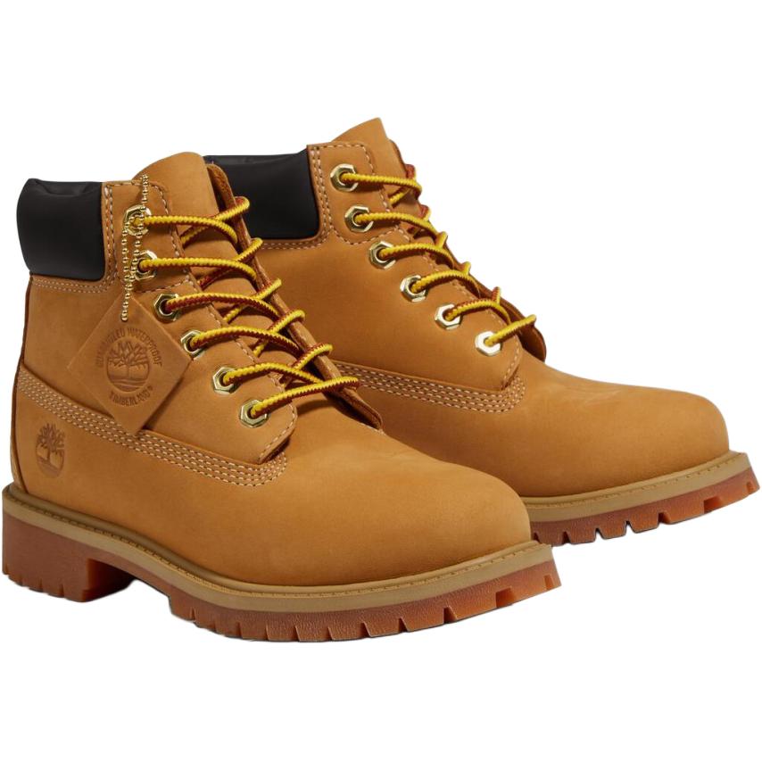 Timberland Премиальные Tbt Kd Мягкие Удобные Нескользящие Прочные Детские Ботинки Детские ботинки Коричневый TB1127097131