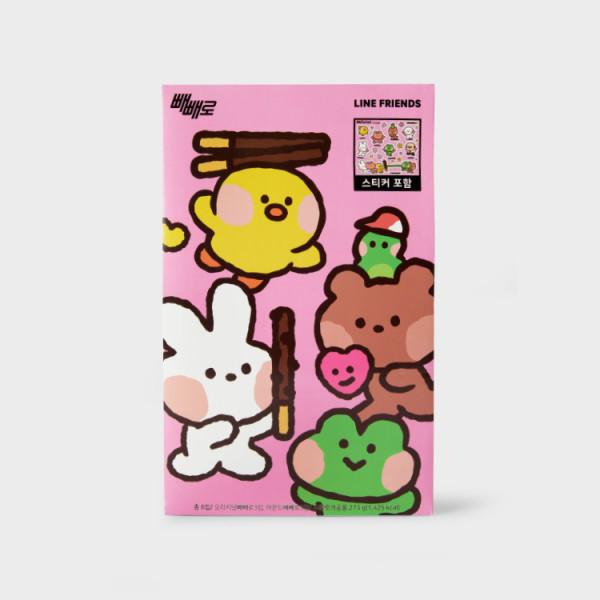 

Line Friends Минини Пеперо (6) Набор наклеек
