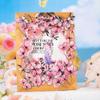 15pcs Flower Sticker Decorative Scrapbooking Junk Journaling DIY Card Making Scrapbook Materials Craft Daily Planner
