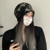 Japanese Style Knit Cap With Warmth And Windproof Function For Autumn Use
