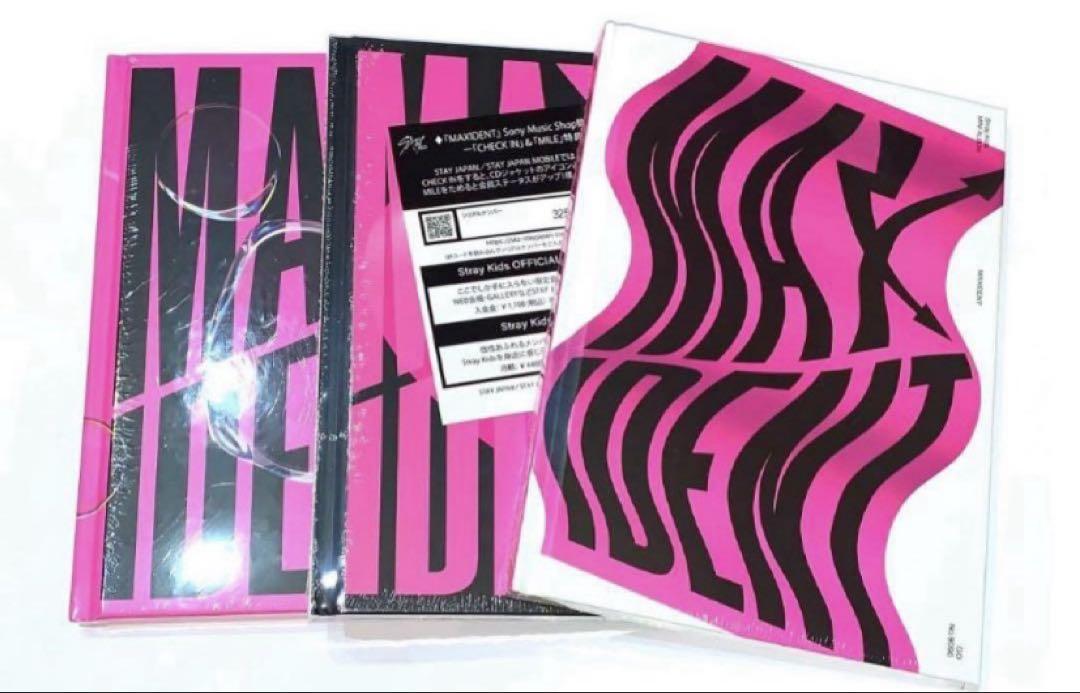 

[USED] Stray kids MAXIDENT Limited Edition Regular Edition Miles Bonus Included