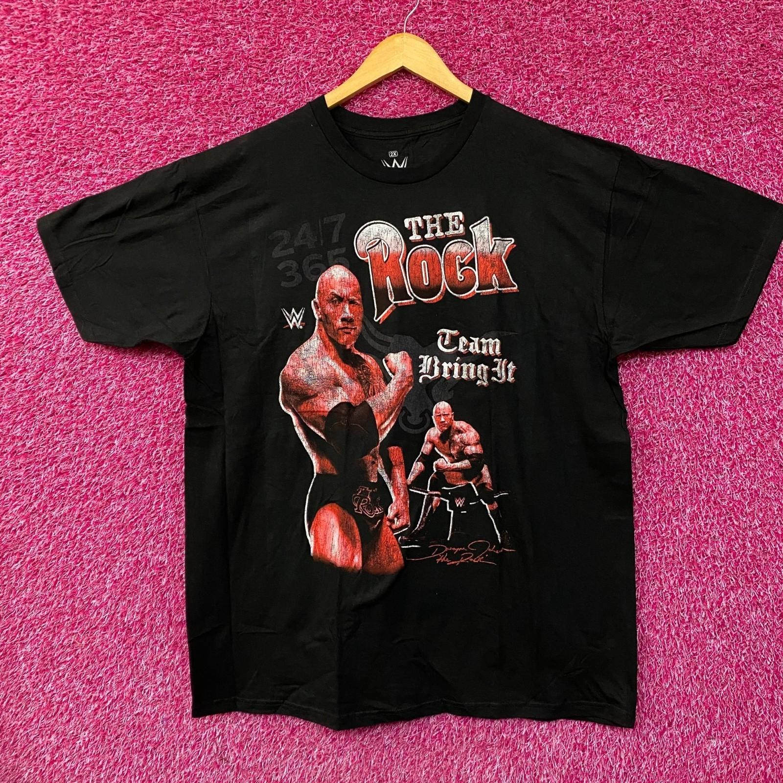 WWE Дуэйн Скала Джонсон Футболка  Bring It  2XL