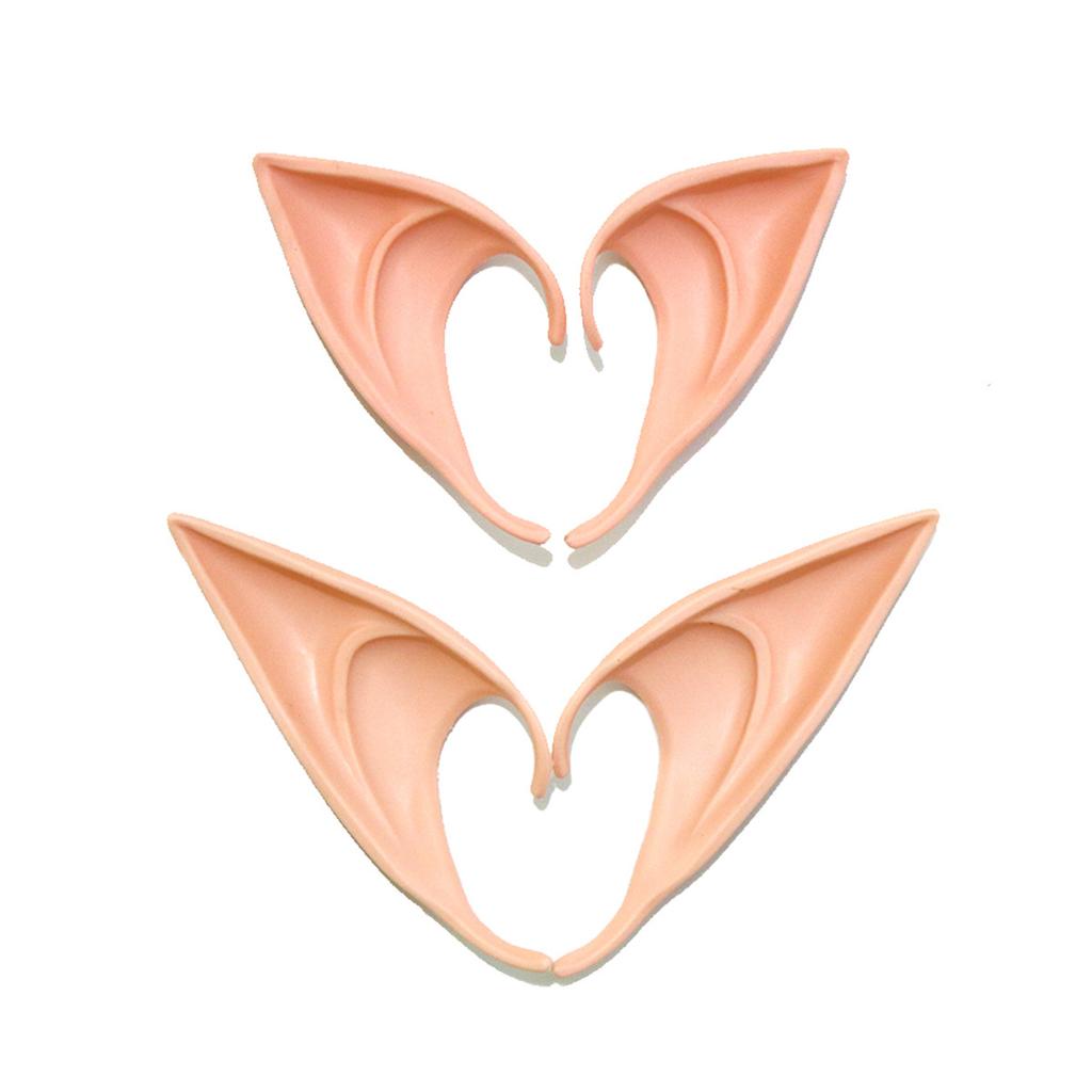 Halloween Elf Ears Goblin Fake Ears Dance Cosplay Dress Up Props