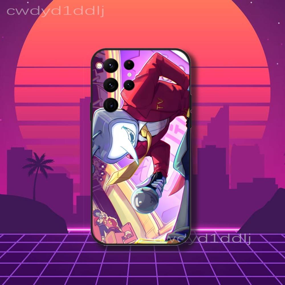 Tenna Spamton D-Deltarune Game Phone Case For Samsung S10,S21,FE,S21 ,S26,S25,S24,S23,Ultra,S9,S22,Plus Black Shockproof TPU