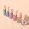 12-color Sparkling Colorful Eye Shadow Pearlescent Polarized Brightening Matte Liquid Eyeshadow