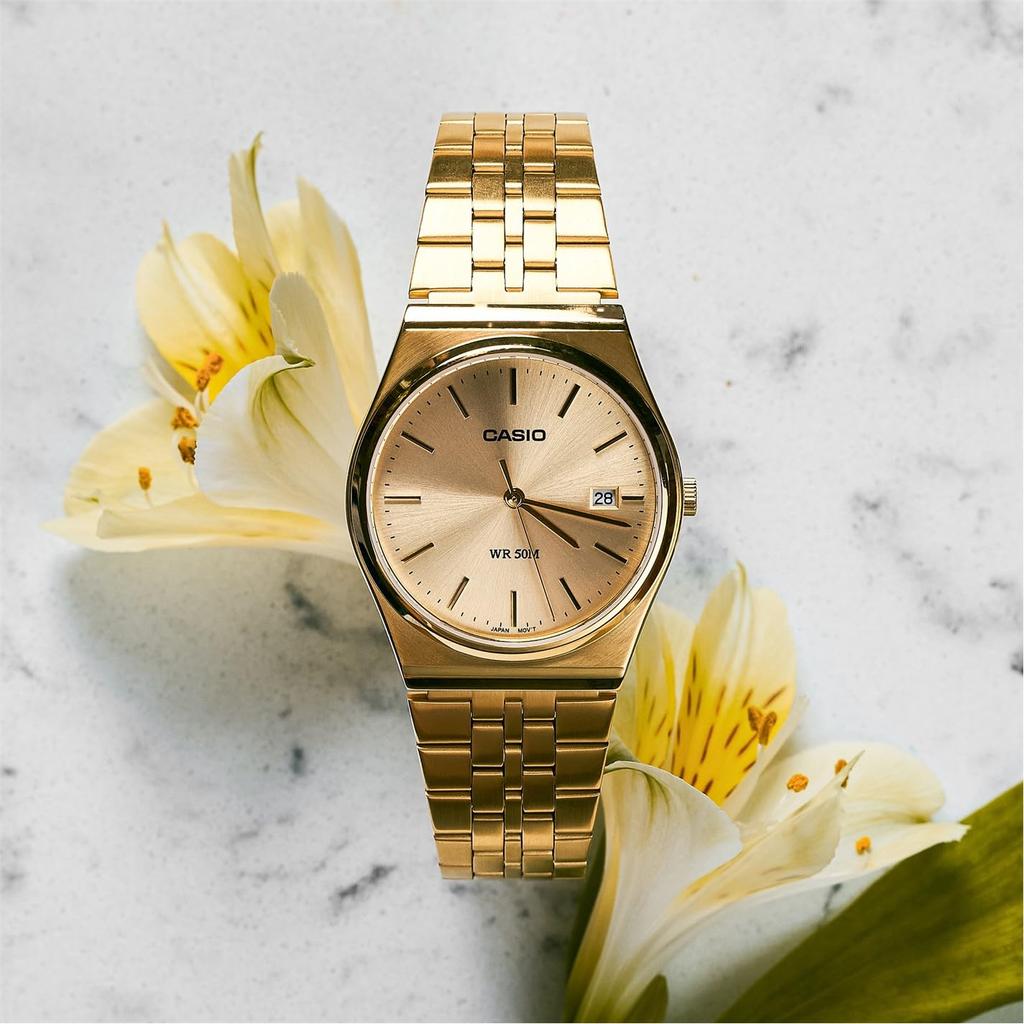 Casio Collection MTP-B145G-9AVEF Gold Wristwatch