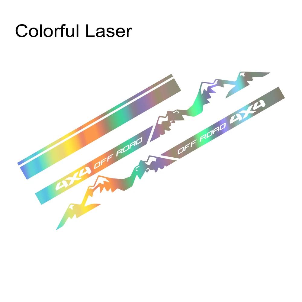 

Creative Graphic Off Road 4x4 Side Sticker For Toyota Hilux Car Hood Racing Stripe Decals Exterior Decorations for Accessories