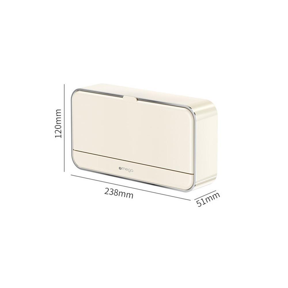 Non Perforated Drain Soap Holder Single/Double Grid Bathroom Storage Rack  Soap Dispenser