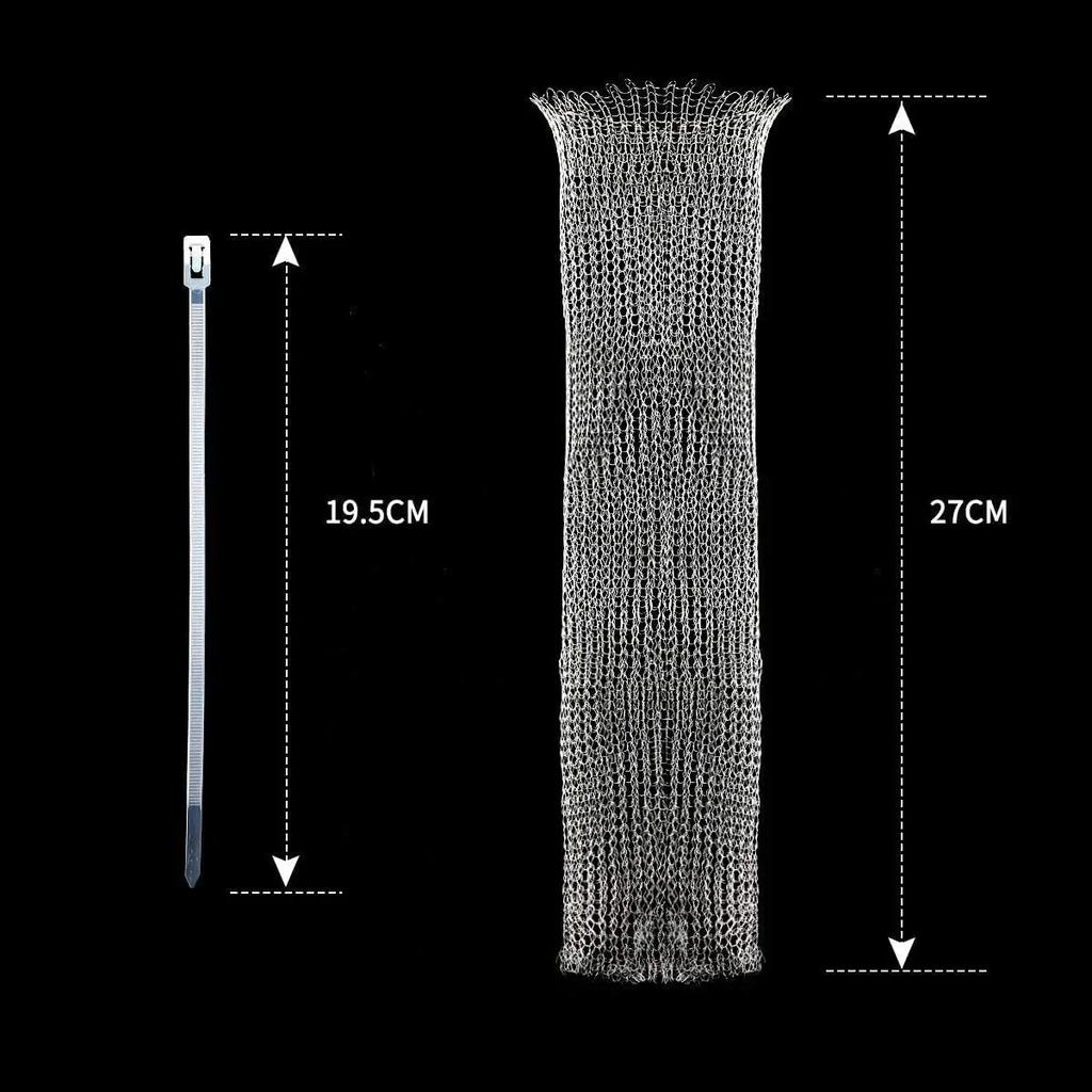 30/50 st Tvättmaskin Luddfälla Rostfritt Stål Universell Tvättmaskinslang Luddfällor Multifunktionell Diskbänksavloppsslang Skärmfilter