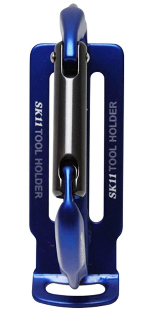 SK11 Aluminum Tool Hook Forged Aluminum Extra Thick 10 X HG, Carabiner, Blue, 110mm, SAC-TFA