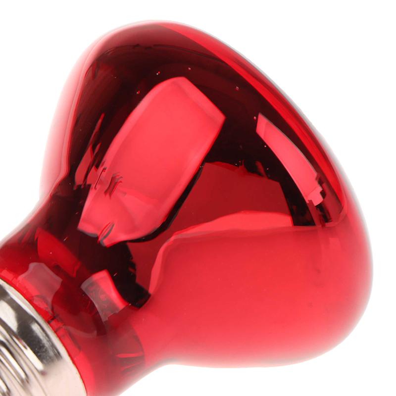 25/40/50/60/75/100W E27 Uva Poultry Bulb Infrared Night Light Day Poultry Heating Bulb For Plants Amphibians Reptile Pets