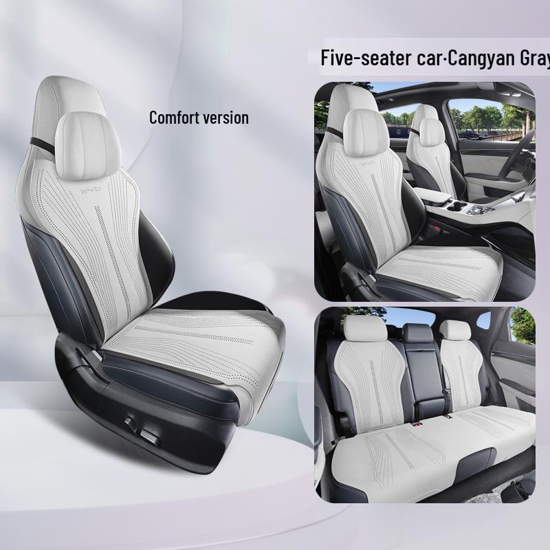 BYD Song PLUS Universal Suede Car Seat Cushion—Four Seasons