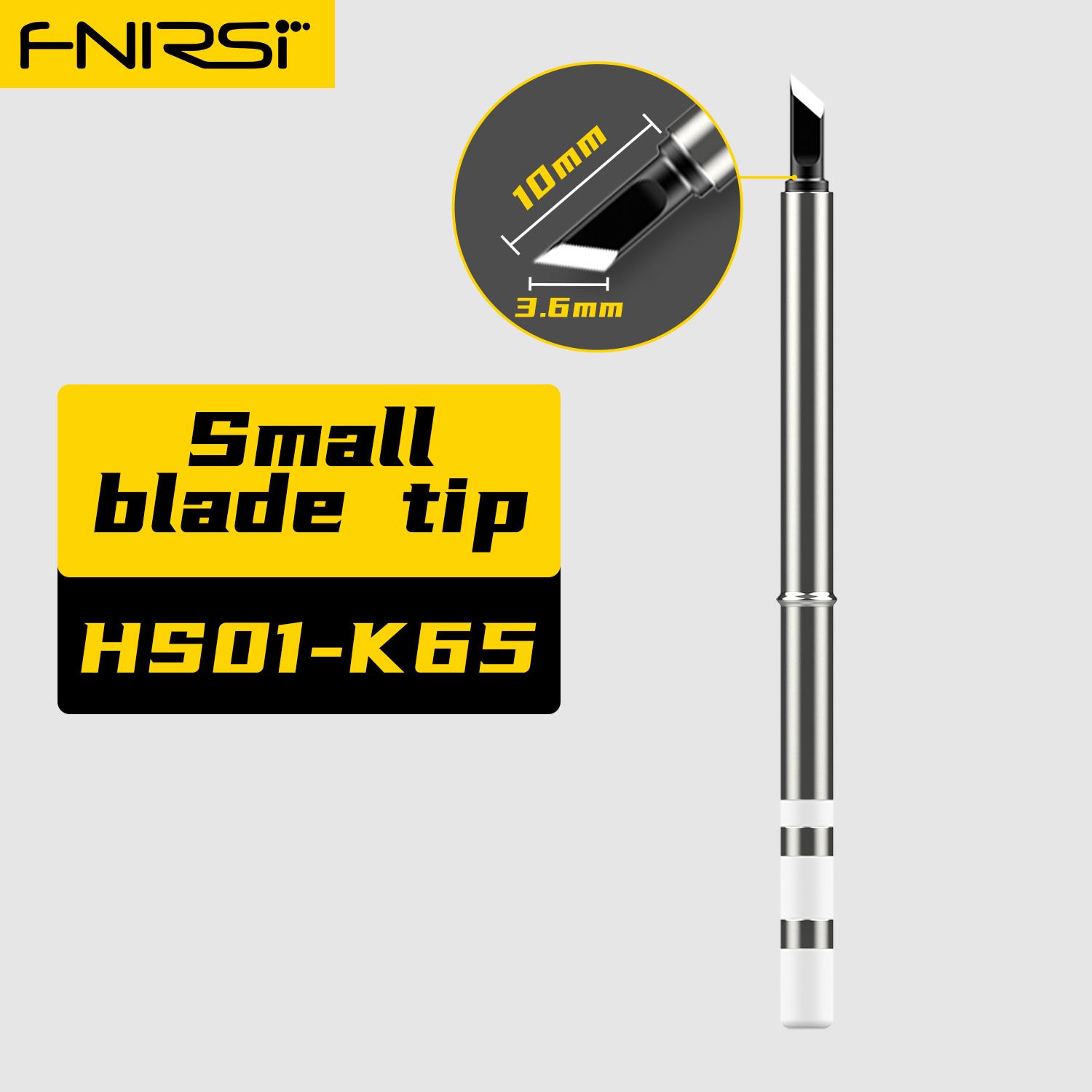 

FNIRSI HS-01 Паяльник Наконечник HS01-BC2 B2 ILS KR K65 BC3 Внутрішній нагрів Тип Безсвинцевий Паяльна станція Комплект