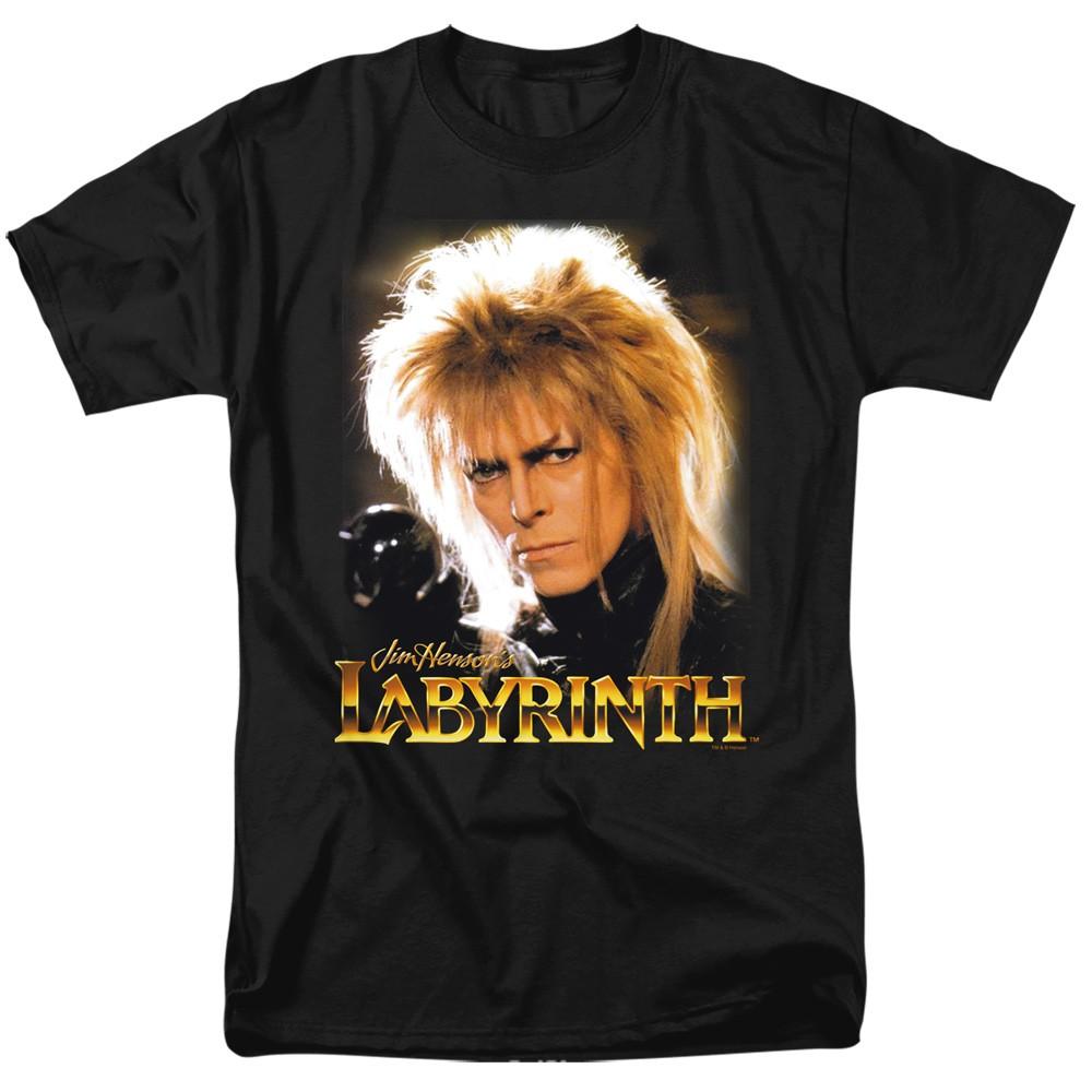 Jim Henson David Bowie Labyrinth Jareth Licensed Adult T-Shirt